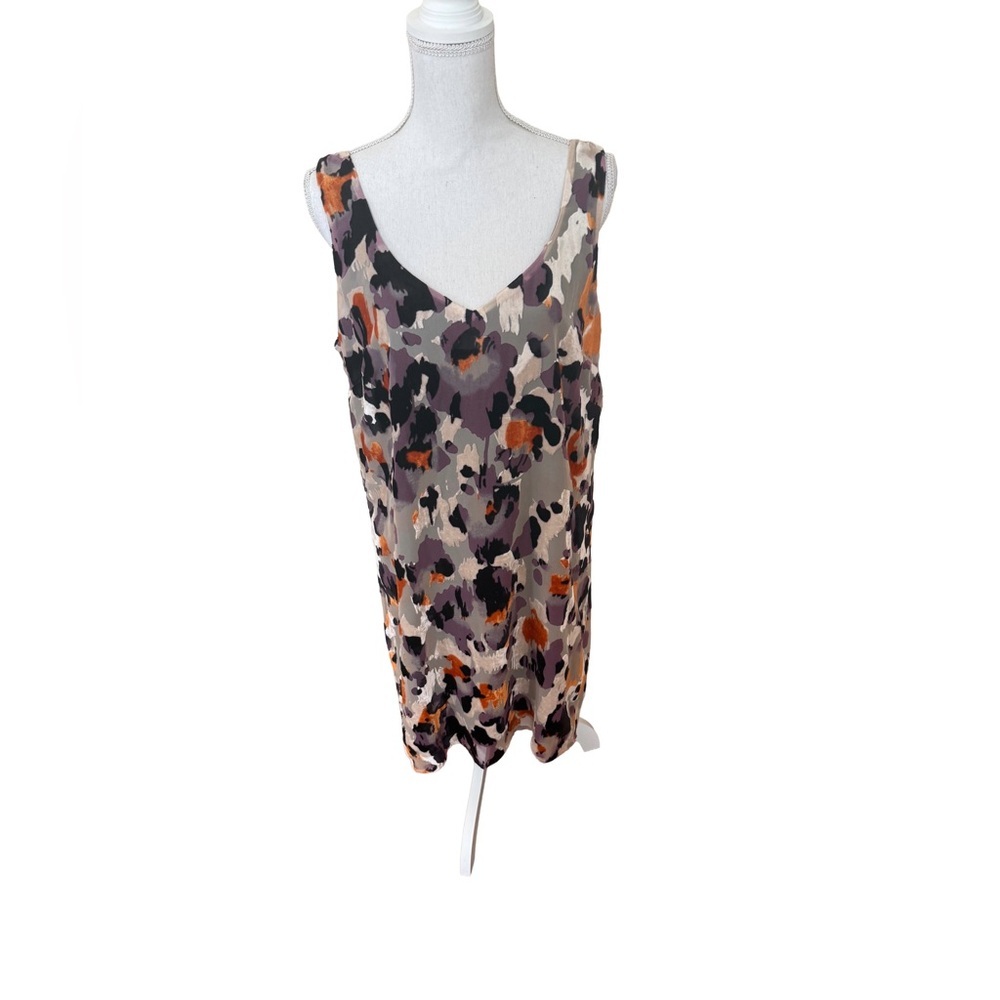 👗 CAbi Radiant Velvet Hi-Lo Mini Dress - Large - Cream Purple - Picture 6 of 13